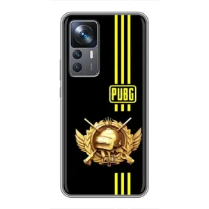 Чохол (TPU) з картинкою "Лого Пабг" на Сяомі 12 т (Логотип PUPG)