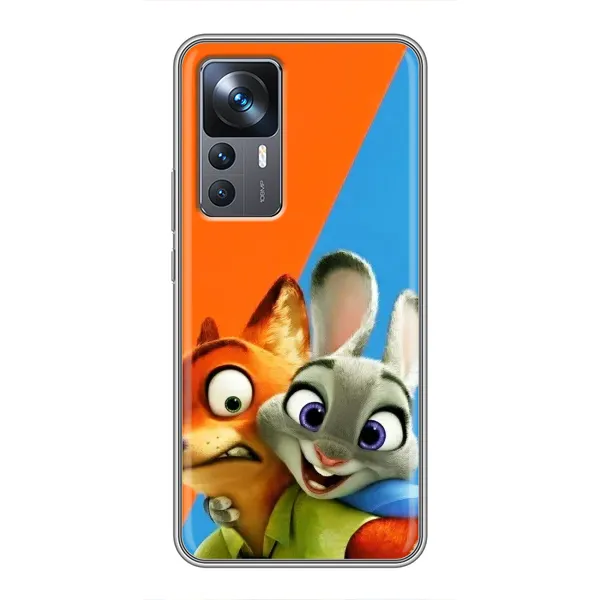 Чехол с рисунком «Ник и Хопс» для Xiaomi 12T