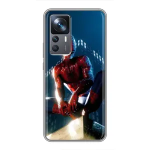 Чехол Супергерой Человека Паука на Xiaomi 12T (Паук на доме)