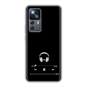 Чохол з картинками на чорному фоні для Xiaomi 12T (Плеєр)
