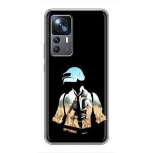 Чохол з картинкою "Герой Pubg" на Xiaomi 12T (Пубг мен)