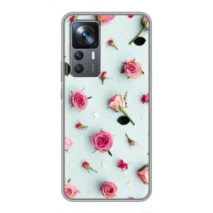 Чехлы с принтом Розочки для Xiaomi 12T (Разные цветы)