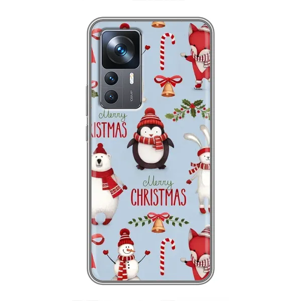 Чехол с рисунком «Рождественский» для Xiaomi 12T Чехол с рисунком «Рождественский» для Xiaomi 12T