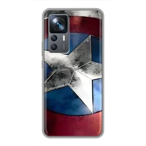 Чехол с Щитом Капитана Америки на Xiaomi 12T (Щит Капитана Америки)
