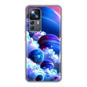 Чехлы КОСМОС для Xiaomi 12T (Синие планеты)