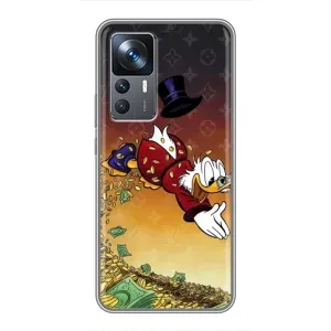 Силиконовый чехол для Xiaomi 12T (Скрудж Луи Виттон)