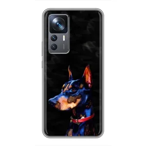 Бампер для Xiaomi 12T с картинкой "Песики" (Собака Мопс)
