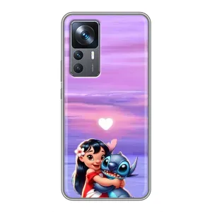 Чехол с рисунком Стич для Xiaomi 12T (Стич и Лило)