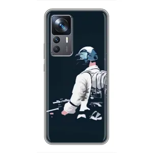 Чохол з картинкою "Герой Pubg" на Xiaomi 12T (В екіперівці)