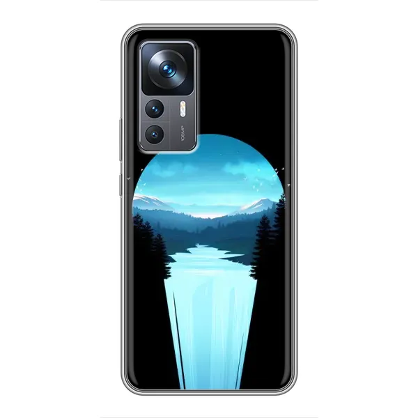 Чехол с рисунком «Синий Водопад» для Xiaomi 12T Чехол с рисунком «Синий Водопад» для Xiaomi 12T