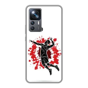 Чохли з прінтом Спортивна тематика для Xiaomi 12T (Волейболіст)