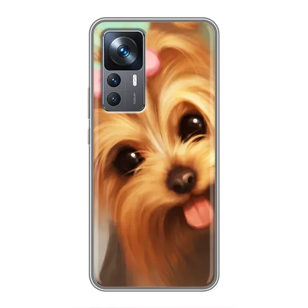 Чехол с рисунком «Йоршенский терьер» для Xiaomi 12T Чехол с рисунком «Йоршенский терьер» для Xiaomi 12T