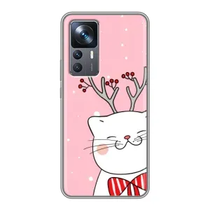 Чехол на тематику: Коты для Xiaomi 12T (Зимний кот)