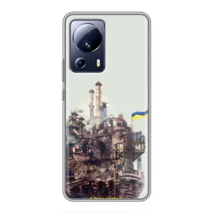 Чехлы на военную тематику для Xiaomi 13 Lite (Азовсталь)