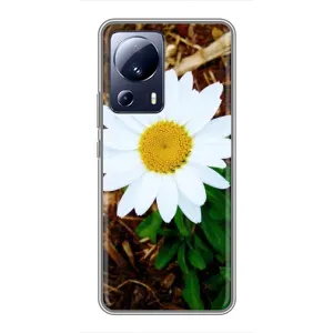 Чохол з ромашками на Xiaomi 13 Lite (Біла ромашка)