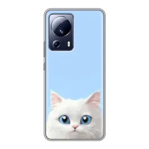 Чохол на тематику: Коти для Xiaomi 13 Lite (Білий кіт)