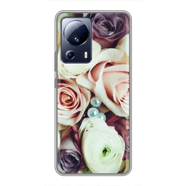 Чехол с рисунком «Букет РОЗ» для Xiaomi 13 Lite Чехол с рисунком «Букет РОЗ» для Xiaomi 13 Lite