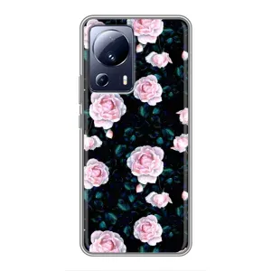Чохли з принтом Троянд для Xiaomi 13 Lite (Чайні троянди)
