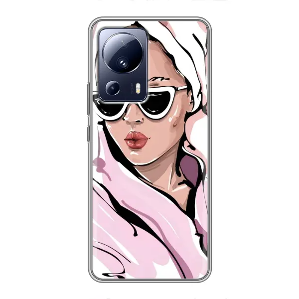 Чехол с рисунком «Девушка в халате» для Xiaomi 13 Lite Чехол с рисунком «Девушка в халате» для Xiaomi 13 Lite