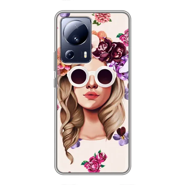 Чехол с рисунком «Девушка в очках» для Xiaomi 13 Lite Чехол с рисунком «Девушка в очках» для Xiaomi 13 Lite