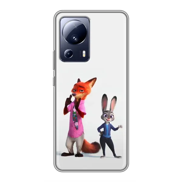 Чехол с рисунком «Джуди и Ник» для Xiaomi 13 Lite Чехол с рисунком «Джуди и Ник» для Xiaomi 13 Lite