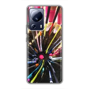 Чохли з прінтом Спортивна тематика для Xiaomi 13 Lite (Флорбол)