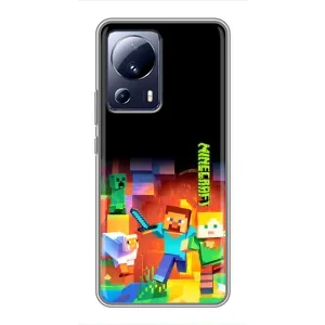 Чохли для Xiaomi 13 Lite (Персонажі МайнКрафт) (Герой Майнкрафт)