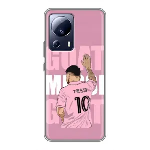 Чехлы Лео Месси в Майами на Xiaomi 13 Lite (GOAT MESSI)