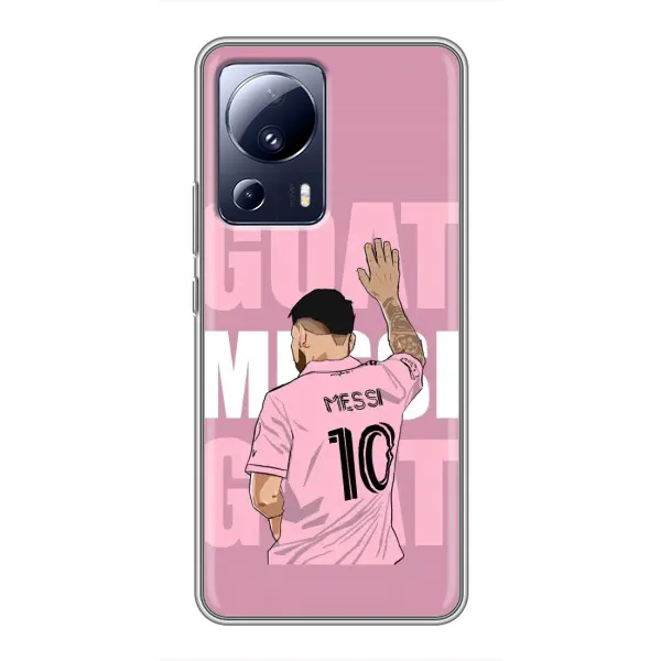 Чехол с рисунком «GOAT MESSI» для Xiaomi 13 Lite Чехол с рисунком «GOAT MESSI» для Xiaomi 13 Lite