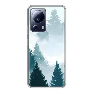 Летний Чехол на Xiaomi 13 Lite (Горный лес)
