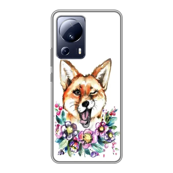 Чехол с рисунком «Хитрая лиса» для Xiaomi 13 Lite Чехол с рисунком «Хитрая лиса» для Xiaomi 13 Lite
