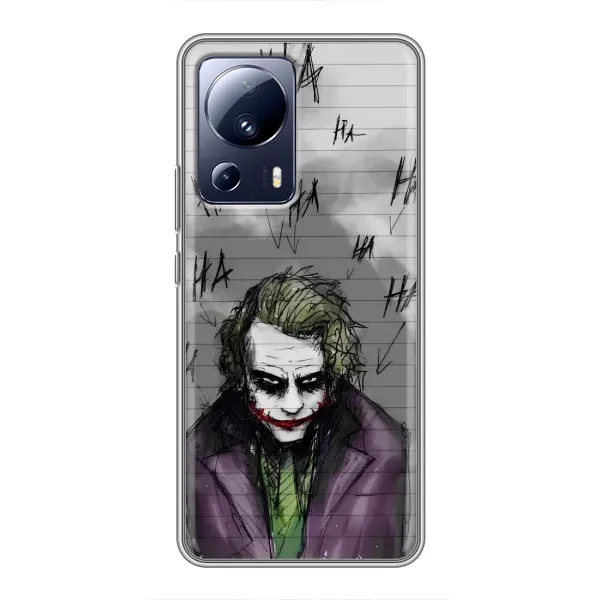 Чехол с рисунком «Joker клоун» для Xiaomi 13 Lite Чехол с рисунком «Joker клоун» для Xiaomi 13 Lite