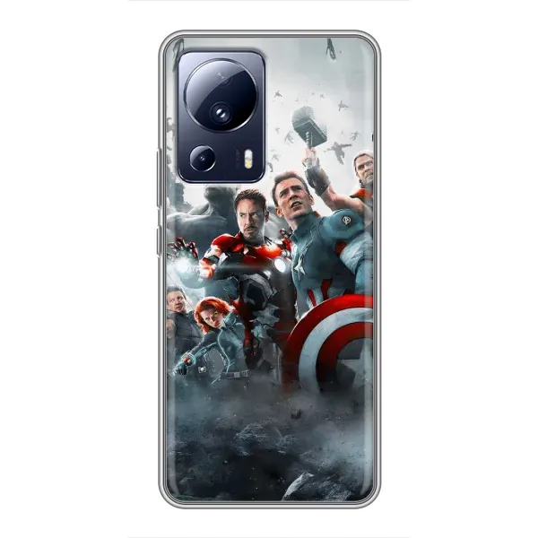 Чехол с рисунком «Команда марвел» для Xiaomi 13 Lite