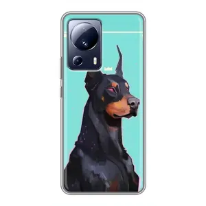 Чохол ДОБЕРМАН для Xiaomi 13 Lite (Король доберман)
