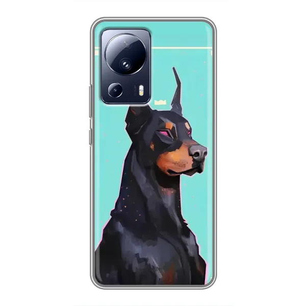 Чехол с рисунком «Король доберман» для Xiaomi 13 Lite Чехол с рисунком «Король доберман» для Xiaomi 13 Lite