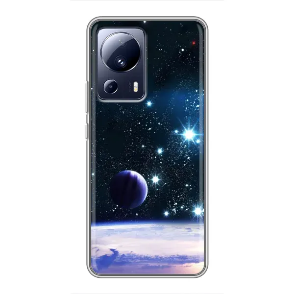 Чехол с рисунком «Космический вид» для Xiaomi 13 Lite