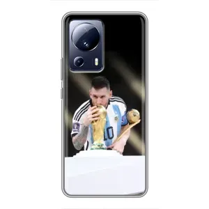 Чехлы Лео Месси Аргентина для Xiaomi 13 Lite (Кубок Мира)