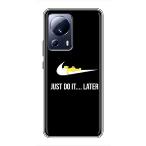 Силиконовый Чехол на Xiaomi 13 Lite с картинкой Nike (Later)