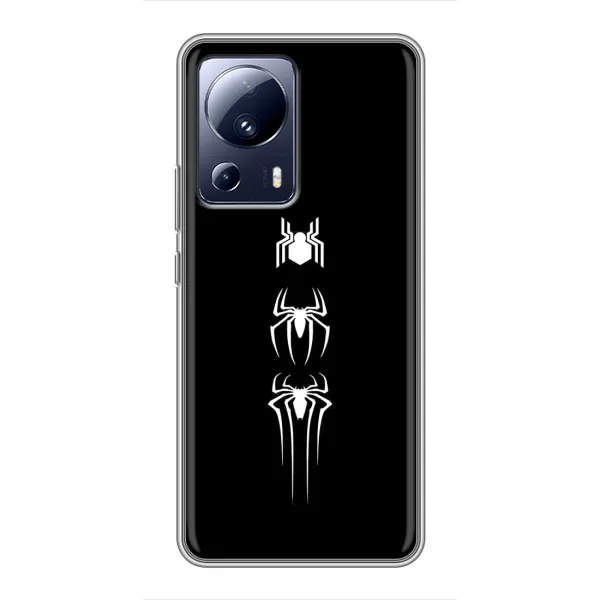 Чехол с рисунком «Лого паука» для Xiaomi 13 Lite