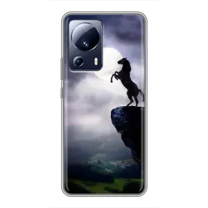 Чохли з зображенням різних тварин на Xiaomi 13 Lite (Кінь)
