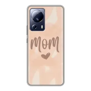 Чехлы на день мамы для Сяоми 13 Лайт (Love mom)