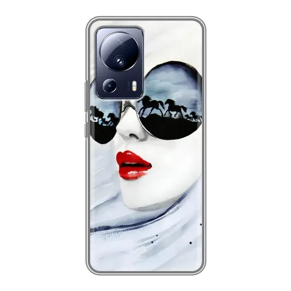 Чехол с рисунком «Любительница коней» для Xiaomi 13 Lite Чехол с рисунком «Любительница коней» для Xiaomi 13 Lite