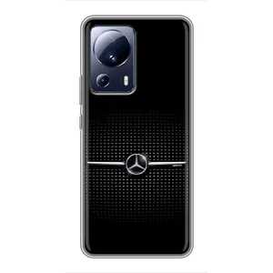 Силиконовый бампер с картинкой машины на Xiaomi 13 Lite (Mercedes)