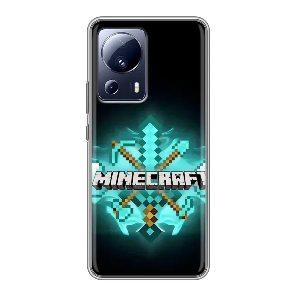 Чехол с рисунком «MineCraft 2» для Xiaomi 13 Lite