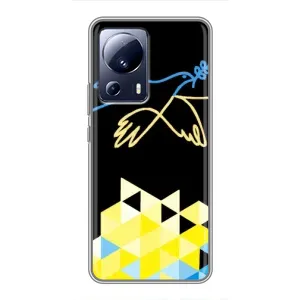 Чехол на Xiaomi 13 Lite Украинский дизайн (Мир для Украины)