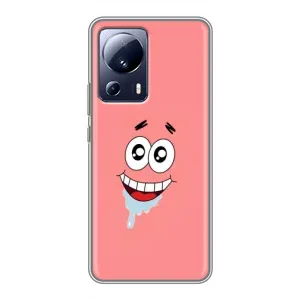 Чехлы с Патриком на Xiaomi 13 Lite (Мордочка Патрика)