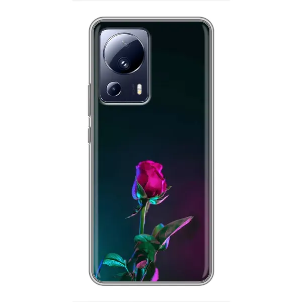 Чехол с рисунком «Ночная роза» для Xiaomi 13 Lite Чехол с рисунком «Ночная роза» для Xiaomi 13 Lite