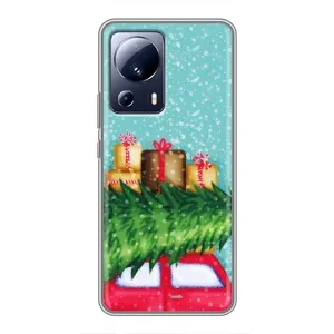 Чехол Новогодняя Елка на Xiaomi 13 Lite (Новогодние подарки)