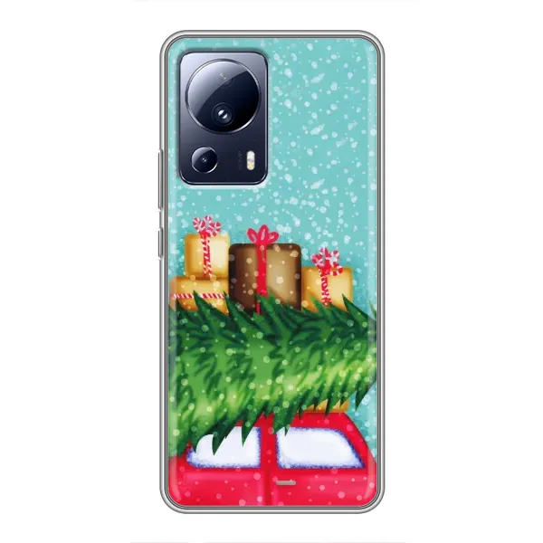 Чехол с рисунком «Новогодние подарки» для Xiaomi 13 Lite Чехол с рисунком «Новогодние подарки» для Xiaomi 13 Lite