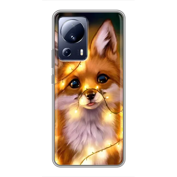 Чехол с рисунком «Новогодний лисенок» для Xiaomi 13 Lite Чехол с рисунком «Новогодний лисенок» для Xiaomi 13 Lite